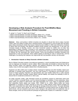 Developing a Risk Analysis Procedure for Post