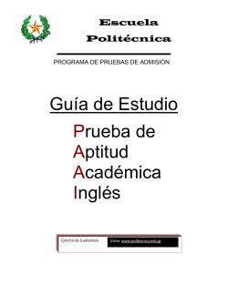 Guia de Estudios INGLES