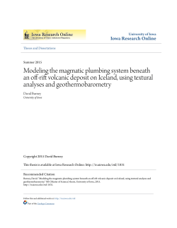 Modeling the magmatic plumbing system beneath an off