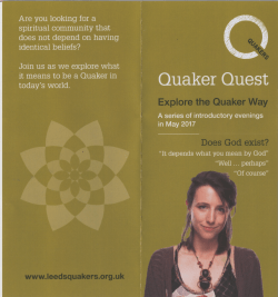Quaker Quest - Otley.co.uk