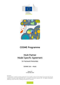 BASIC SGA (multi) - European Commission