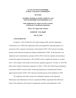 25105 - New Hampshire Public Utilities Commission
