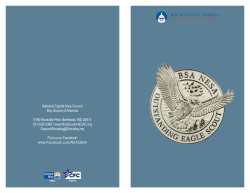 National Capital Area Council Boy Scouts of America 9190 Rockville