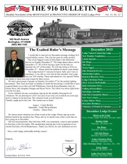 THE 916 BULLETIN