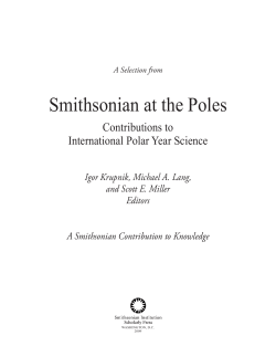 smithsonian at the Poles - Smithsonian Institution