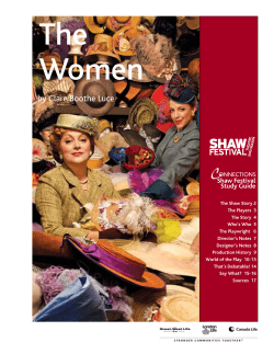 The Women - Shaw Festival Theatre