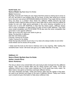 Kartik Vaish, 5-A Name of Book: Big Nate Goes For Broke Genre