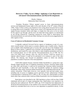 Down in a Valley, Up on a Ridge, Applying a Case Repertoire to