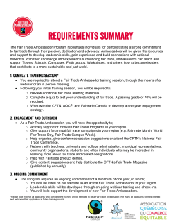 here - Fairtrade Canada