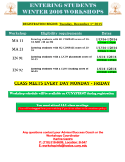 class meets every day monday - friday