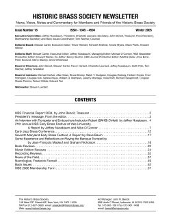 18 News - Historic Brass Society