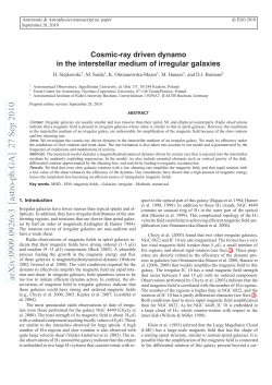 Cosmic-ray driven dynamo in the interstellar medium of irregular