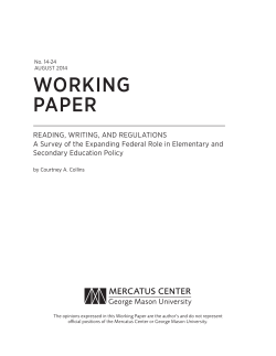 Reading, Writing, and Regulations: A Survey of