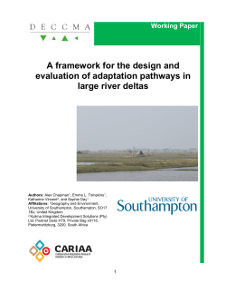 A framework for the design and evaluation of