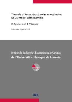 The role of term structure in an estimated DSGE model with learning