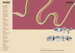 Croissants and other curled pastries.