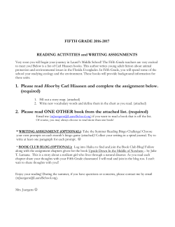 Fifth Grade - Laurel School