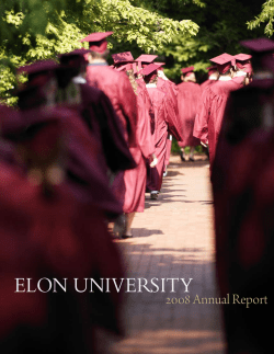2008 - Elon University