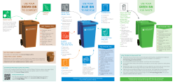 Your guide to recycling at home - East Riding of Yorkshire Council
