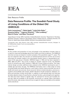 SWEOLD - Oxford Academic - Oxford University Press