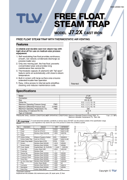 free float&reg; steam trap
