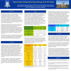 Clinical Analysis of Drug-Induced Sleep