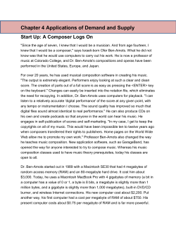 Chapter 4 Applications of Demand and Supply