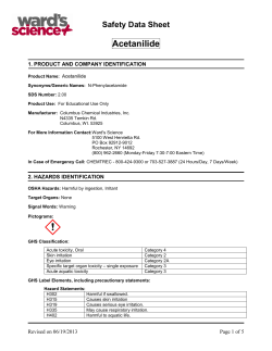 Acetanilide - Ward`s Science