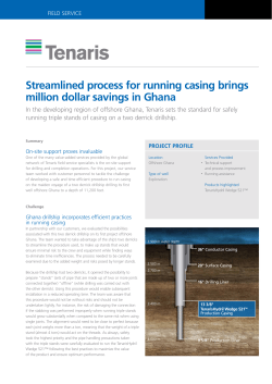 Streamlined process for running casing brings million