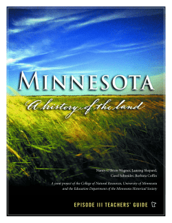 4785-4-Layout-EPISODE III - Minnesota | A History of the Land