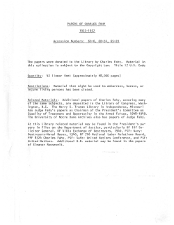 Papers: Solicitor General, 1941-45