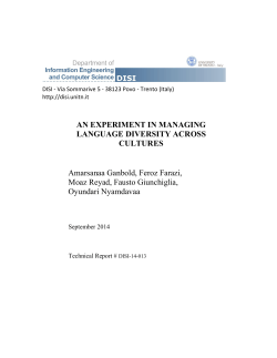 - Unitn Eprints Research