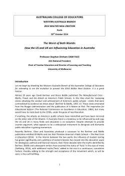 The Worst of Both Worlds: How the US and UK are Influencing