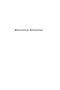 Multicultural Nationalism