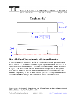 23. Coplanarity 2 - ttc