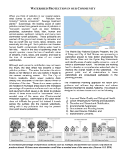 Stormwater Pollution