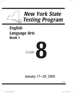 English Language Arts Book 1 8