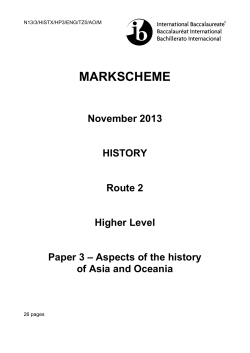 Markscheme Paper 2 Nov. 2013 File