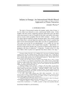 Infants in Orange: An International Model-Based