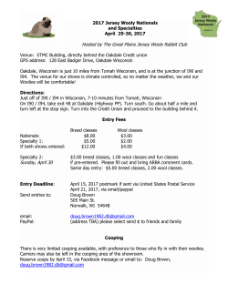 a Show Catalog here. - National Jersey Wooly Rabbit Club