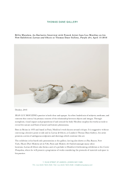 An Exclusive Interview with French Artist Jean