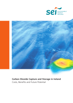 Carbon Dioxide Capture and Storage in Ireland