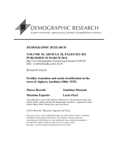 Full Text  - Demographic Research