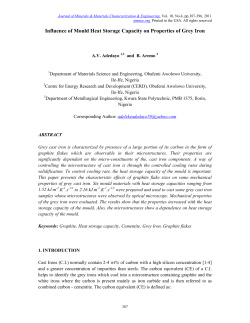Influence of Mould Heat Storage Capacity on Properties of Grey Iron