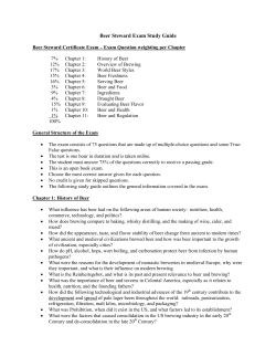 Beer Steward Exam Study Guide