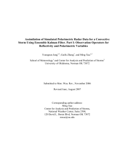 Assimilation of Simulated Polarimetric Radar