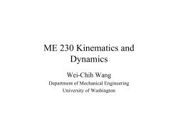 Planar kinetic equations of motion