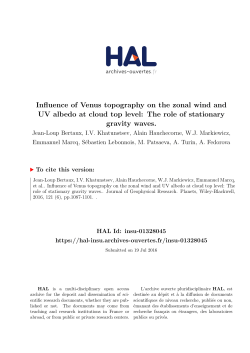 Bertaux_2016_Influence_of_Venu... - HAL-ENS