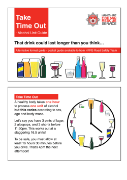 Take Time Out - Blue Lamp Trust