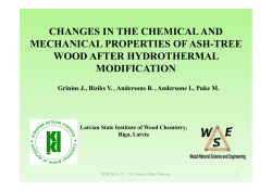 changes in the chemical and mechanical properties of ash
